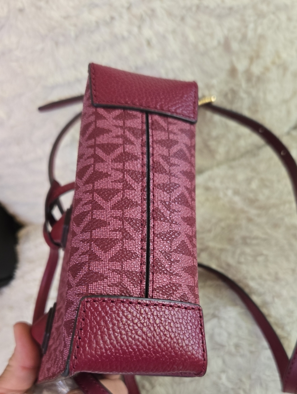 Michael Kors Logo Mini Tote Crossbody Like New Condition - Picture 5 of 5
